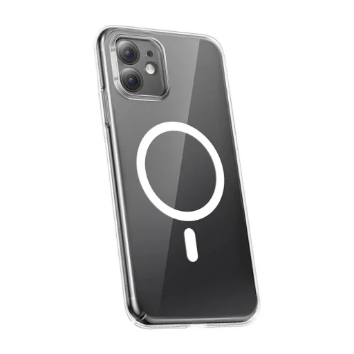 Baseus Magnetic Crystal Clear tok, iPhone 11 (átlátszó) - 4