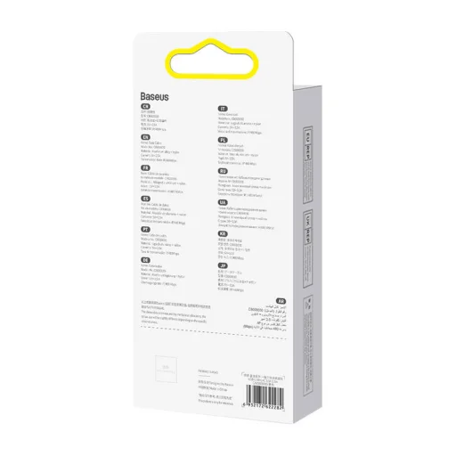 Baseus StarSpeed 3 az 1-ben Type-C USB kábel USB - USB-C + Micro-USB + Lightning, 3,5A, 1.2m (lila) - 7