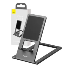 Baseus fém telefon/táblagép tartó állvány (szürke)