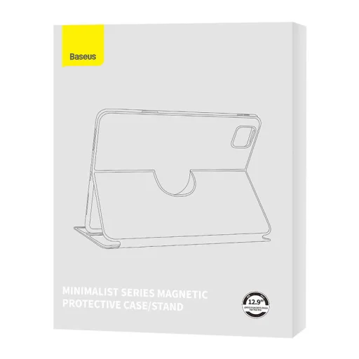 Baseus Minimalista Mágneses fliptok iPad Pro 12.9 (fekete) - 7