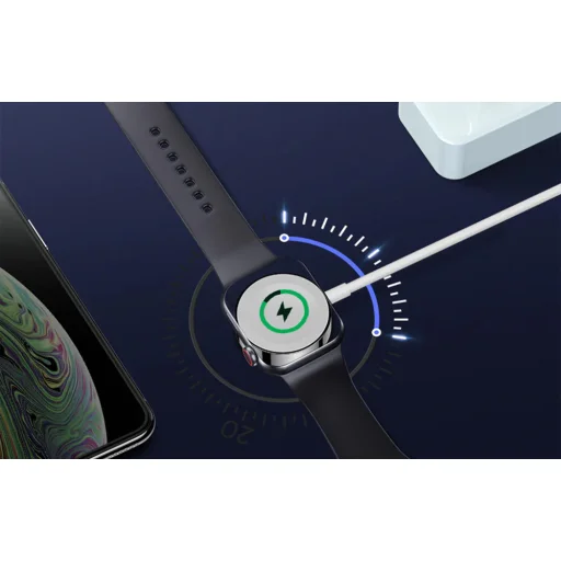 2 az 1-ben indukciós töltő Apple Watch-hoz / Lightning Joyroom S-IW002S 1,5m (fehér) - 3