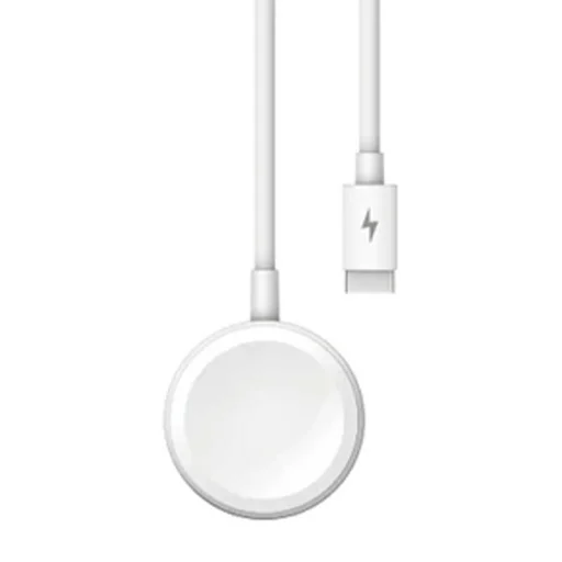 2 az 1-ben indukciós töltő Apple Watch-hoz / Lightning Joyroom S-IW002S 1,5m (fehér) - 1