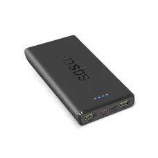 10,000 mAh power bank 20W Power Delivery technológiával fekete