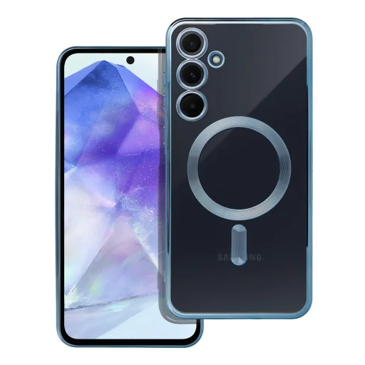 ELECTRO MAG COVER tok kompatibilis MagSafe-fel SAMSUNG A55 kék - 1