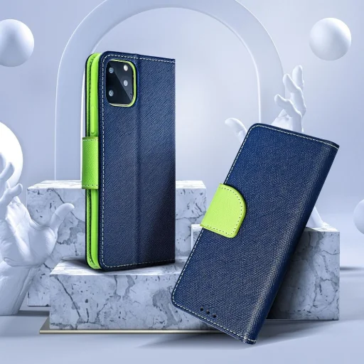 FANCY fliptok Samsung Galaxy J5 2017 navy/lime tok - 8