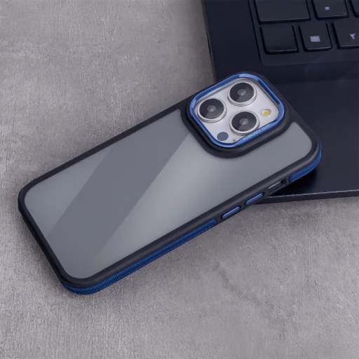 Kristály Fekete tok Samsung Galaxy S23 FE kék tok - 12