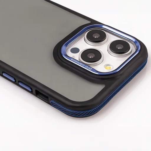 Kristály Fekete tok Samsung Galaxy S23 FE kék tok - 8