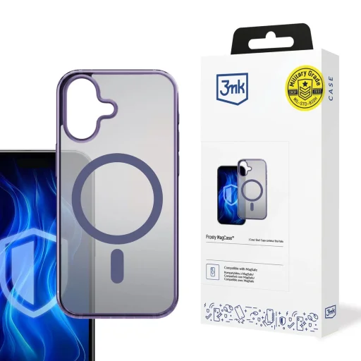 3mk Frosty MagCase Lila Tok Apple iPhone 16 - lila - 1
