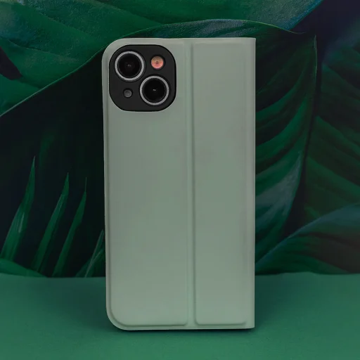 Fliptok Soft tok iPhone 16 Plus 6,7" világoszöld tok - 8