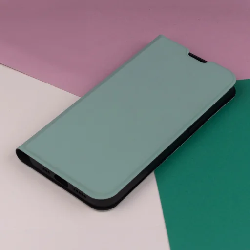 Fliptok Soft tok iPhone 16 Plus 6,7" világoszöld tok - 10