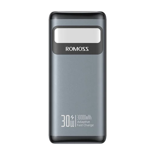 Powerbank PMT30 Romoss 30000mAh 30W (fekete) - 1