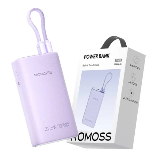 Powerbank Romoss PHA10 10000mAh 22,5W (lila) - 4