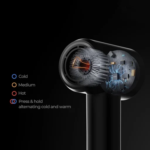 UWANT H100 Hajszárító - Szürke - 12