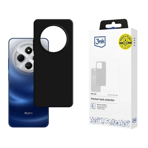 3mk Matt Case Xiaomi Redmi 14C tok - fekete - 1
