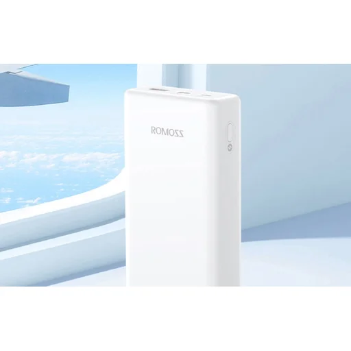 Powerbank Romoss PRC20 20000mAh 22,5W (fehér), - 11