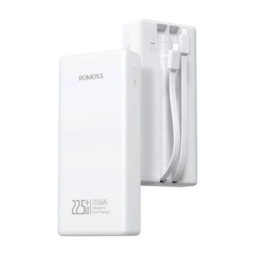 Powerbank Romoss PRC20 20000mAh 22,5W (fehér), - 3