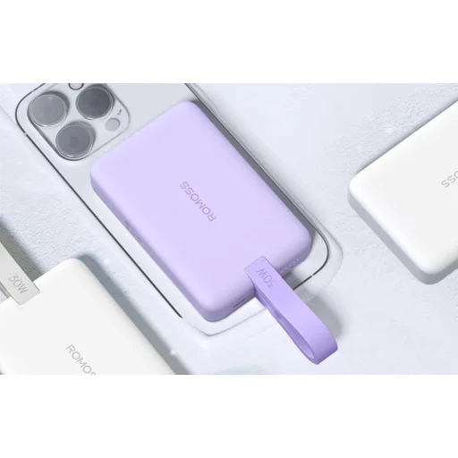 Powerbank Romoss WMS10 10000mAh 30W (lila) - 4