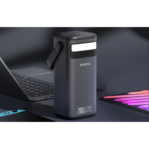 Powerbank Romoss PMT75-DC 75000mAh 280W (fekete) - 5