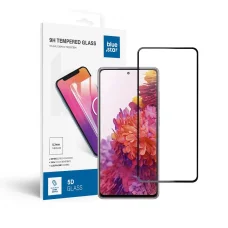 Edzett üveg Blue Star - SAMSUNG Galaxy S20 FE Full Face (teljes ragasztó/kis méret) - fekete Edzett Üveg Blue Star üvegfólia