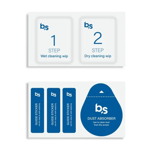 Edzett üveg Blue Star - APP IPHONE 12/12 Pro 5D Teljes Fedés fekete üvegfólia - 6