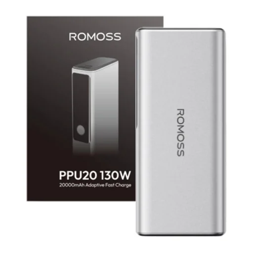 Powerbank Romoss PPU20 20000mAh 130W (ezüst) - 2