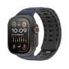 DUX DUCIS szíj CS mágneses szilikon Apple Watch 42/44/45/46/49mm kék-fekete thumbnail