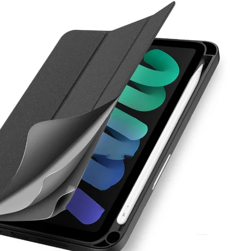 DUX DUCIS DOMO fliptok ceruzatartóval iPad Mini 7/6 fekete - 7