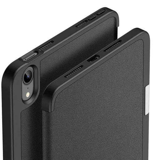 DUX DUCIS DOMO fliptok ceruzatartóval iPad Mini 7/6 fekete - 8