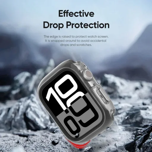 DUX DUCIS tok CAMO Apple Watch series 10 42 mm fekete - 5