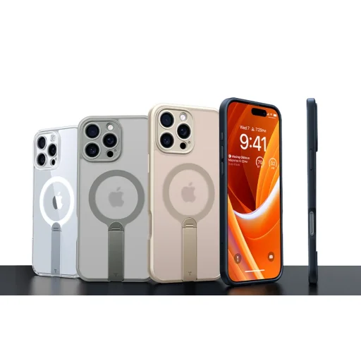 Torras Pstand Spin tok iPhone 16 Pro Max-hoz (Fekete) - 3