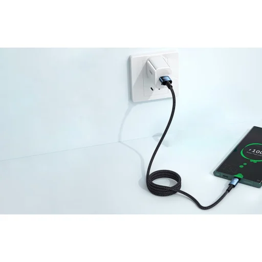 Essager Sunset kábel USB-ről USB-C-re 7A 2m (fekete) - 2