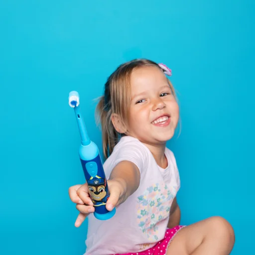 Mancs Őrjárat Gyerekeknek Készített Oszcilláló Fogkefe KOSMO Kék - 3