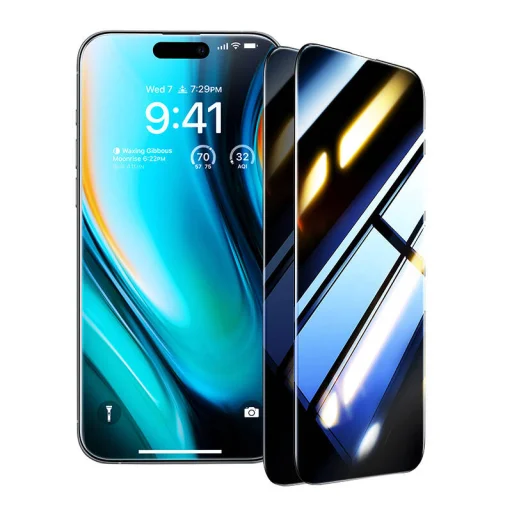 Privacy edzett üveg Install Master Privacy iPhone 16 Pro Max üvegfólia - 2