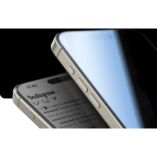 Privacy edzett üveg Install Master Privacy iPhone 16 Pro Max üvegfólia - 6