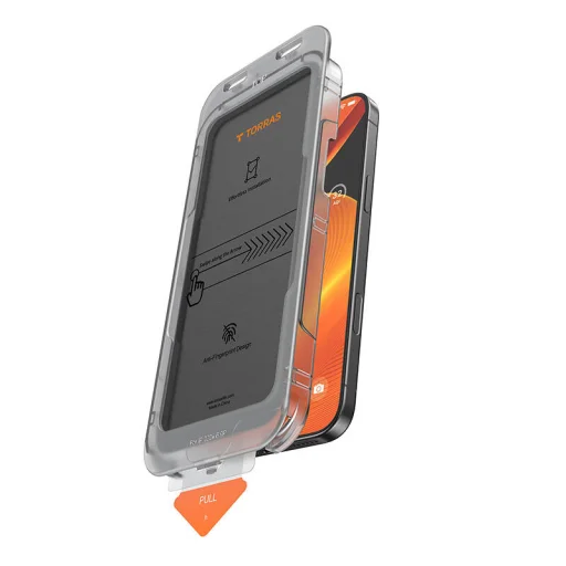 Adatvédelmi edzett üveg Install Master Privacy iPhone 16 Plus üvegfólia - 3