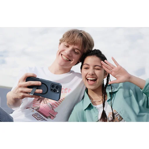 Torras Pstand Spin tok iPhone 16 Pro-hoz (Fekete) - 4