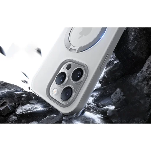 CaseTorras Ostand Spin iPhone 16 Pro Max tok (Szürke) - 5