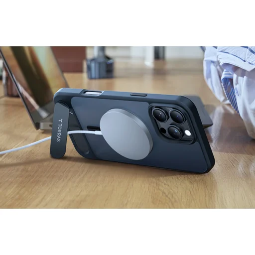 Torras Pstand Series iPhone 16 Plus tok (Fekete) - 3