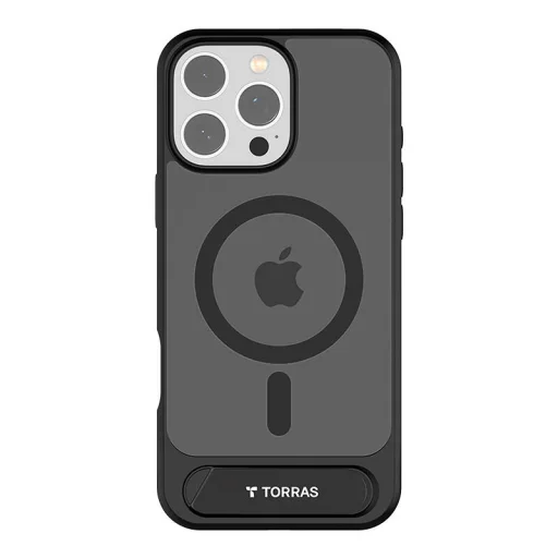Torras Pstand Series iPhone 16 Plus tok (Fekete) - 1