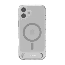 Torras Pstand Series iPhone 16 tok (Átlátszó)