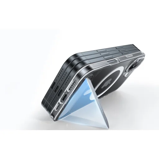 Torras Pstand Series iPhone 16 tok (Átlátszó) - 6