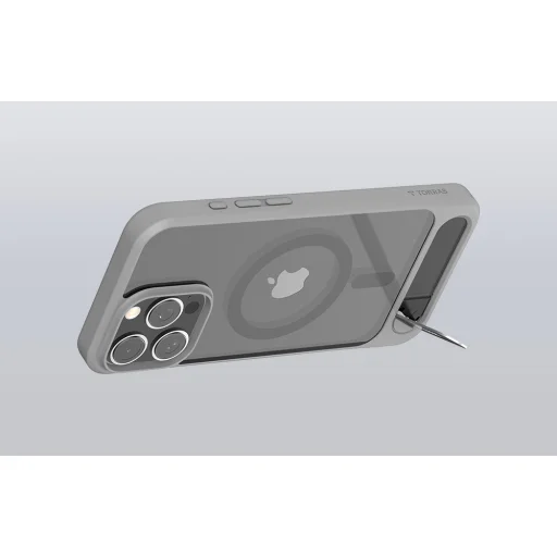 Torras Pstand Series iPhone 16 Pro Max tok (Szürke) - 8