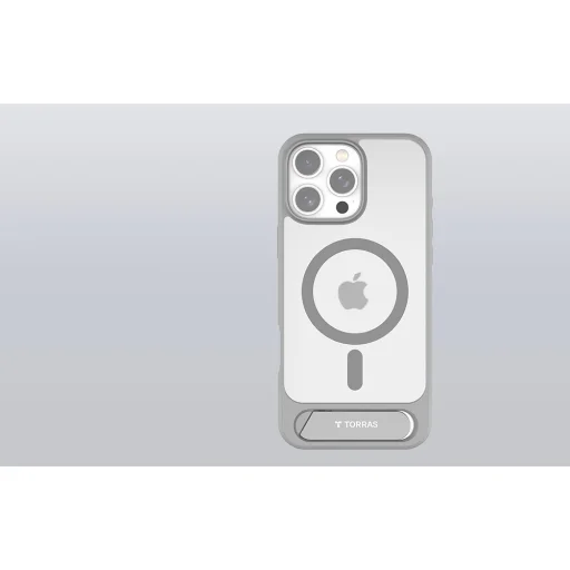 Torras Pstand Series iPhone 16 Pro Max tok (Szürke) - 9