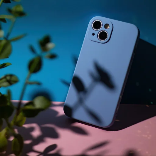 Mag láthatatlan tok iPhone 13 6,1" pasztell kék tok - 9