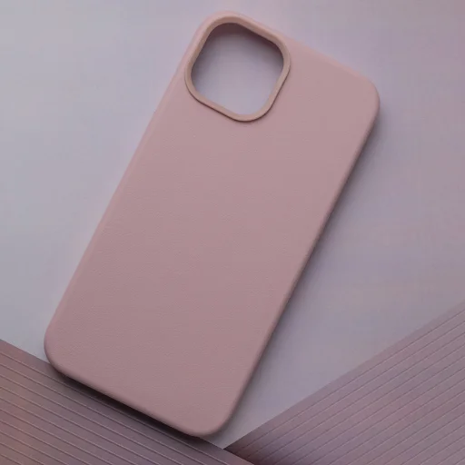 Mag bőr tok iPhone 16 Pro Max 6,9" világos rózsaszín tok - 10