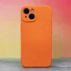 Szilikon tok Xiaomi Redmi 13C 5G narancs tok - 5