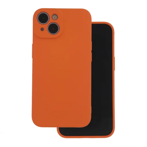 Szilikon tok Xiaomi Redmi 13C 5G narancs tok - 1