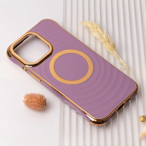 Circle Glam Mag tok iPhone 13 Pro 6,1" ibolya - 5