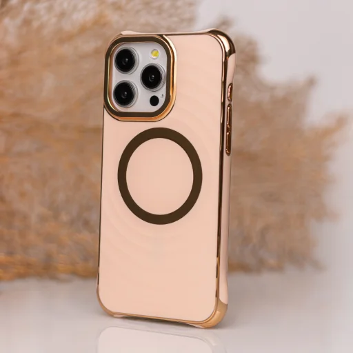 Circle Glam Mag tok iPhone 16 Plus 6,7" rózsaszín tok - 6