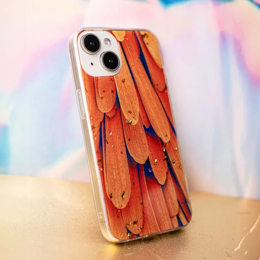 Gold Glam tok Samsung Galaxy A54 5G narancs - 12